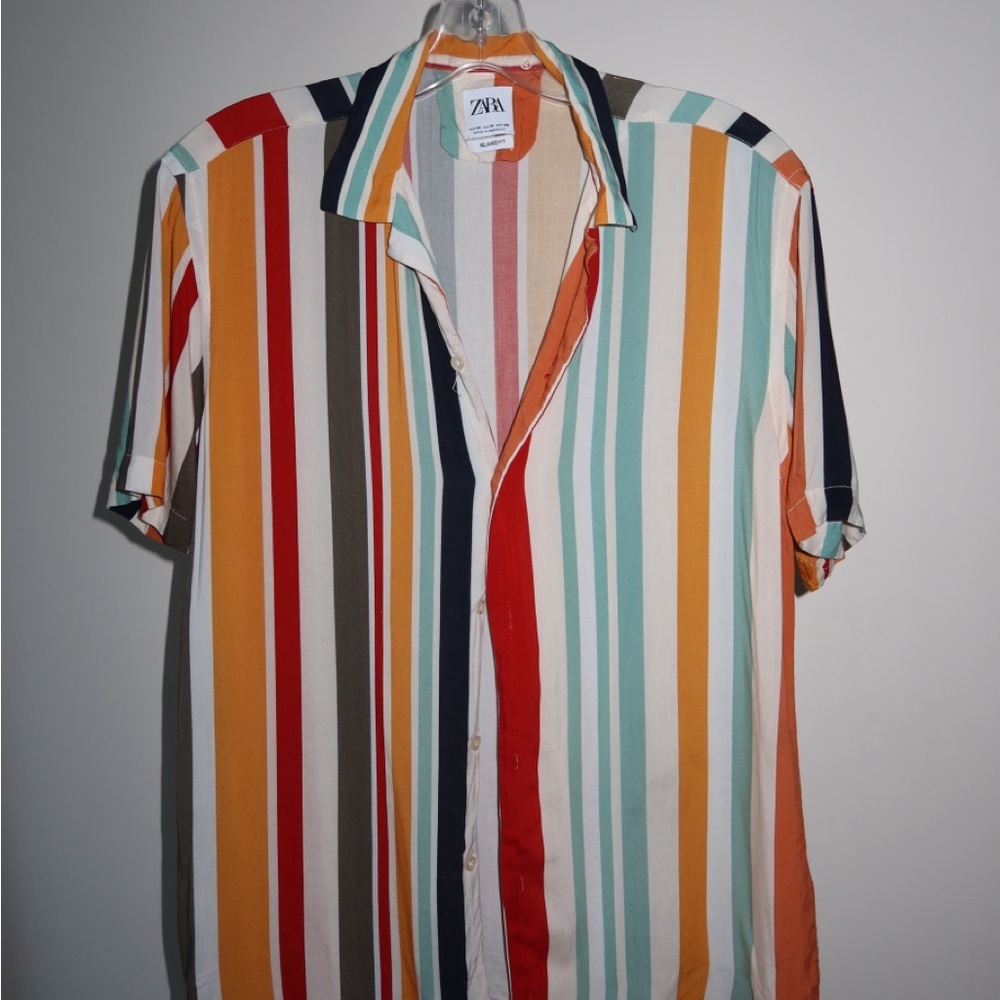 Zara relaxed-fit Multicolored shirt - M